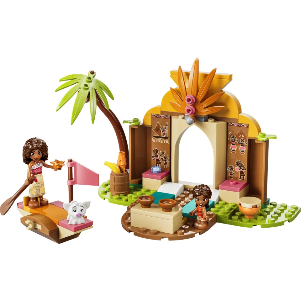 Lego Disney Princess Dorpshuis en boot 43282