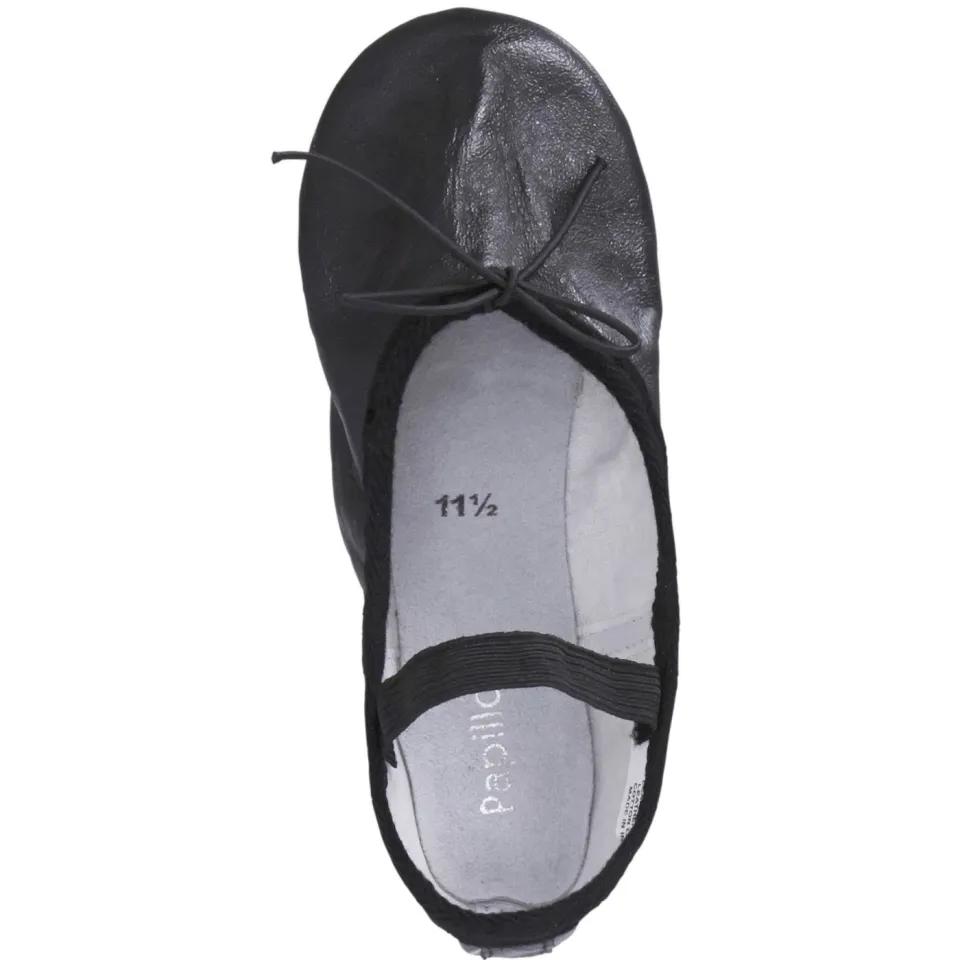 Papillon leren balletschoenen zwart, foto 4