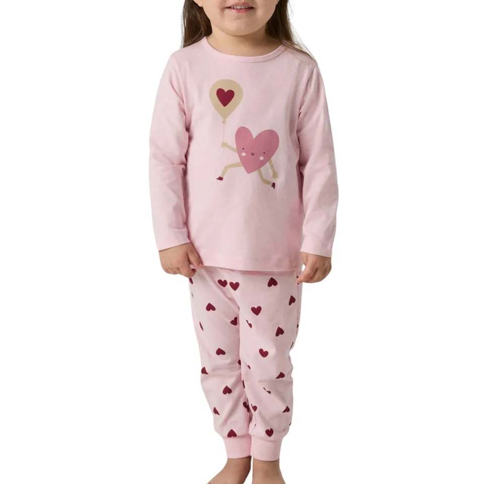 NAME IT Cutie Heart pyjama roze, foto 2