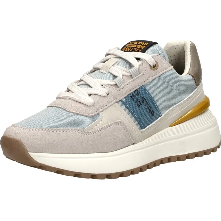 G-Star Lyn DNM W lage sneaker lichtblauw licht blauw, foto 3