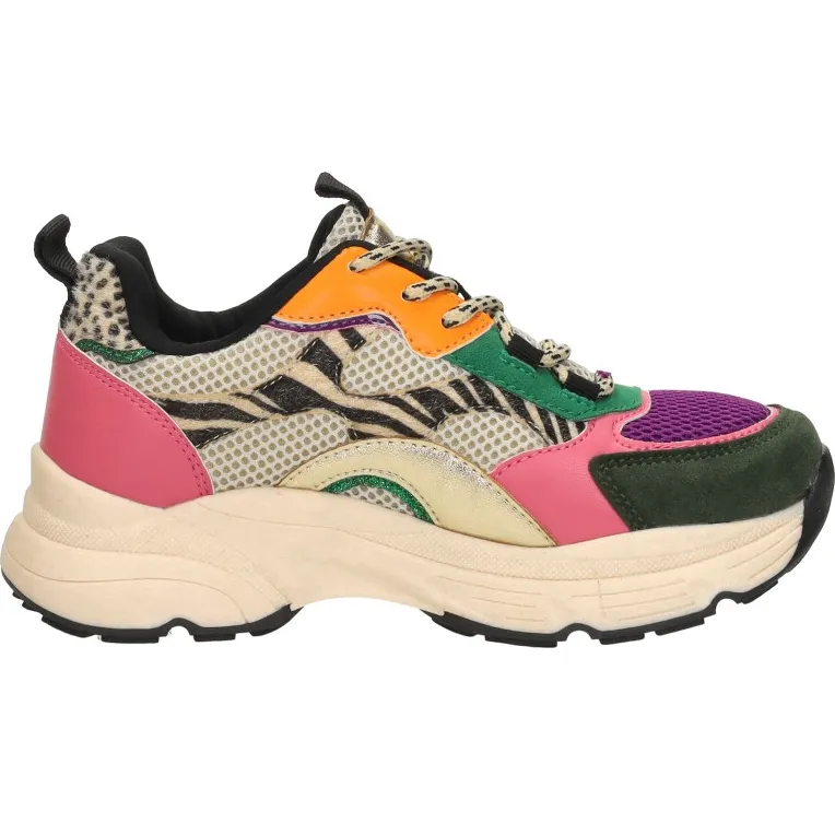 Sub55 lage sneakers groen