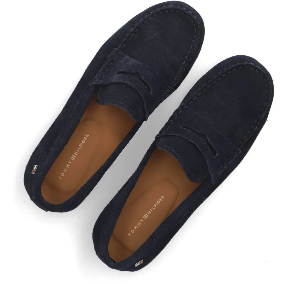 Tommy Hilfiger Loafers Soft Driver Loafer Blauw, foto 5