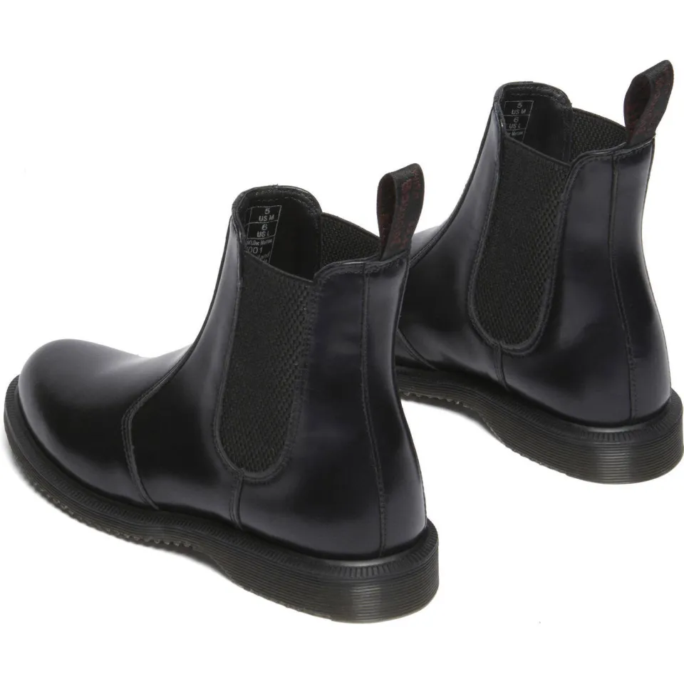 Dr. Martens Flora leren chelsea boots zwart, foto 4