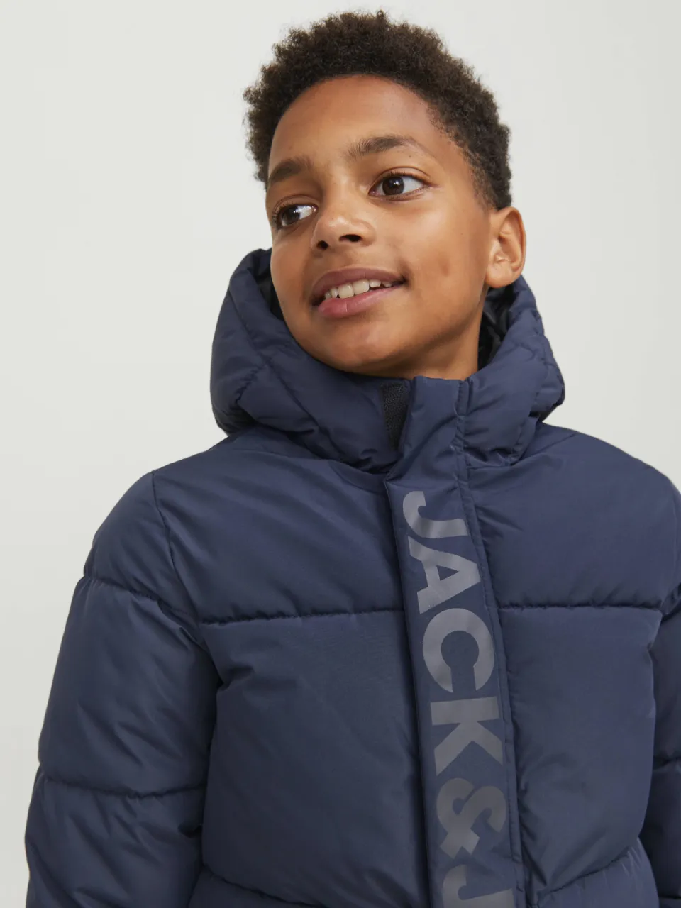 Jack & Jones JCOSPEED gewatteerde winterjas donkerblauw, foto 5