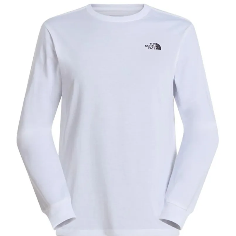 The North Face Evolution Simple Dome Regular Long Sleeve - Longsleeve, wit