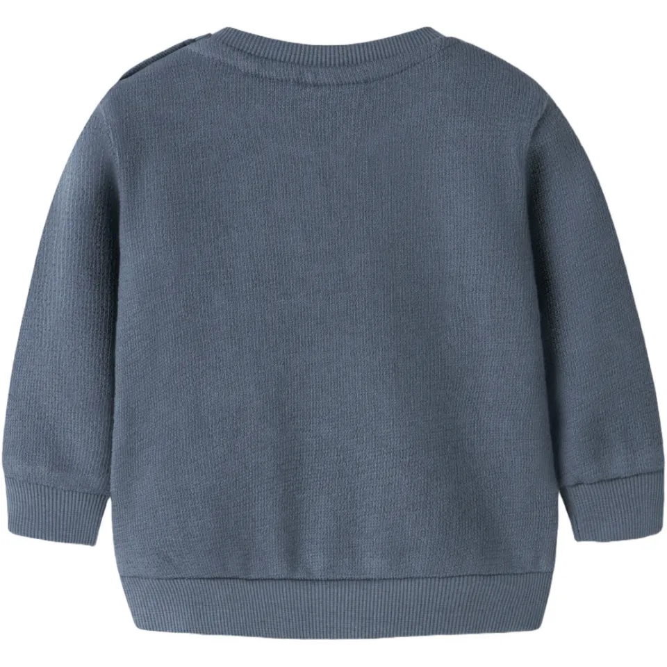 NAME IT BABY rechtvallende sweater - blauw, foto 2