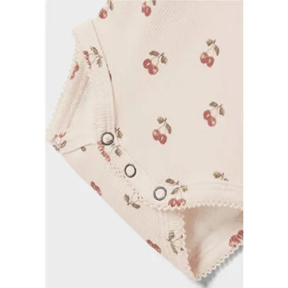Lil' Atelier BABY romper ecru/rood, foto 2