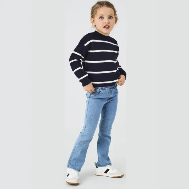 Only KIDS ONLY MINI flared jeans medium blue denim