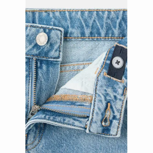 Mango Kids wide leg jeans - lichtblauw, foto 3