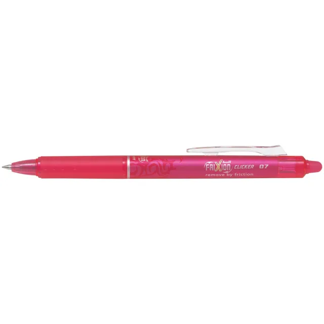Pilot Rollerpen pilot frixion clicker medium roze geel
