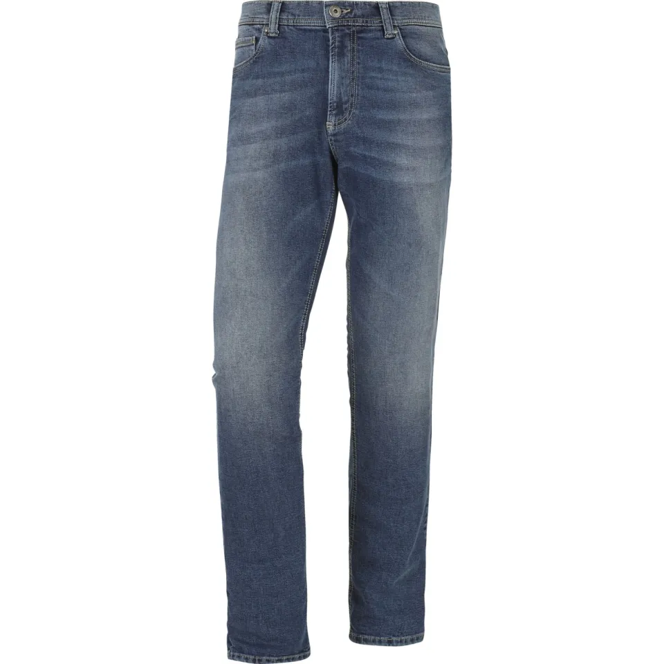Jan Vanderstorm tapered fit jeans Plus Size WALLNER stonewashed blauw, foto 2
