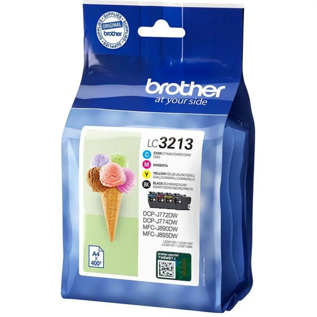 Brother LC-3213VALDR Voordeelverpakking Zwart
