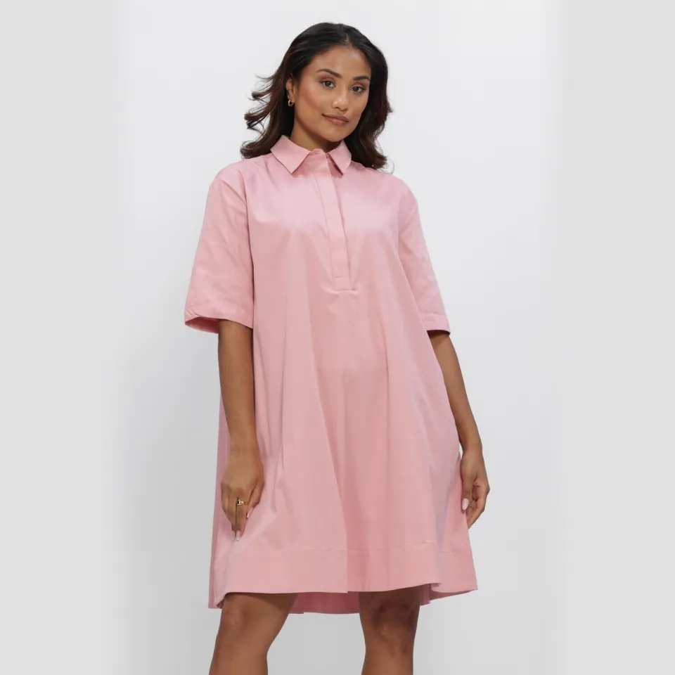 Est'seven Beyza midi jurk roze, foto 2