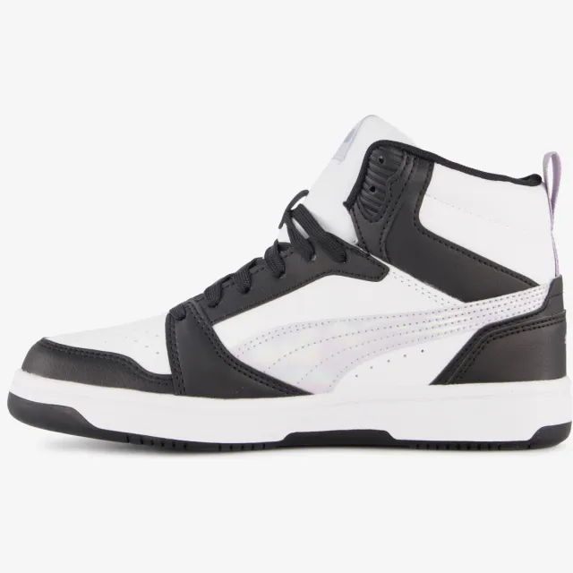 Puma Rebound V6 Mid Space Belle sneakers zwart-wit, foto 2