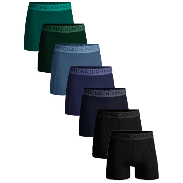 Muchachomalo Heren 7-pack Boxershorts Hello Moonlight Veelkleurig