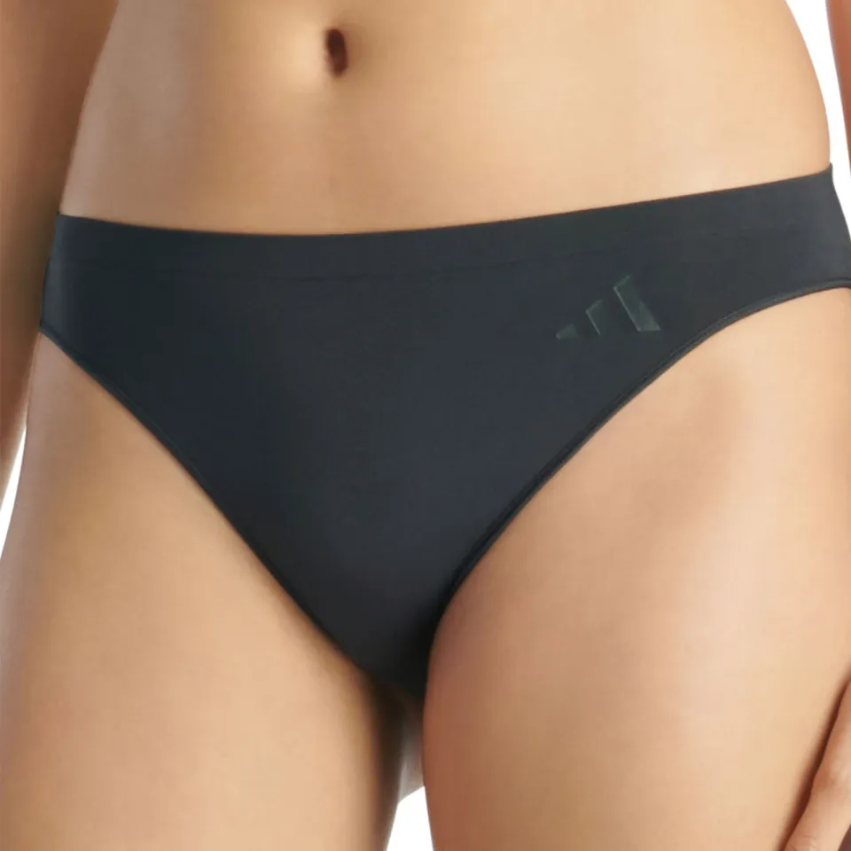 Adidas Sport Active Seamless Low Rise Bikini 3P Slip Zwart