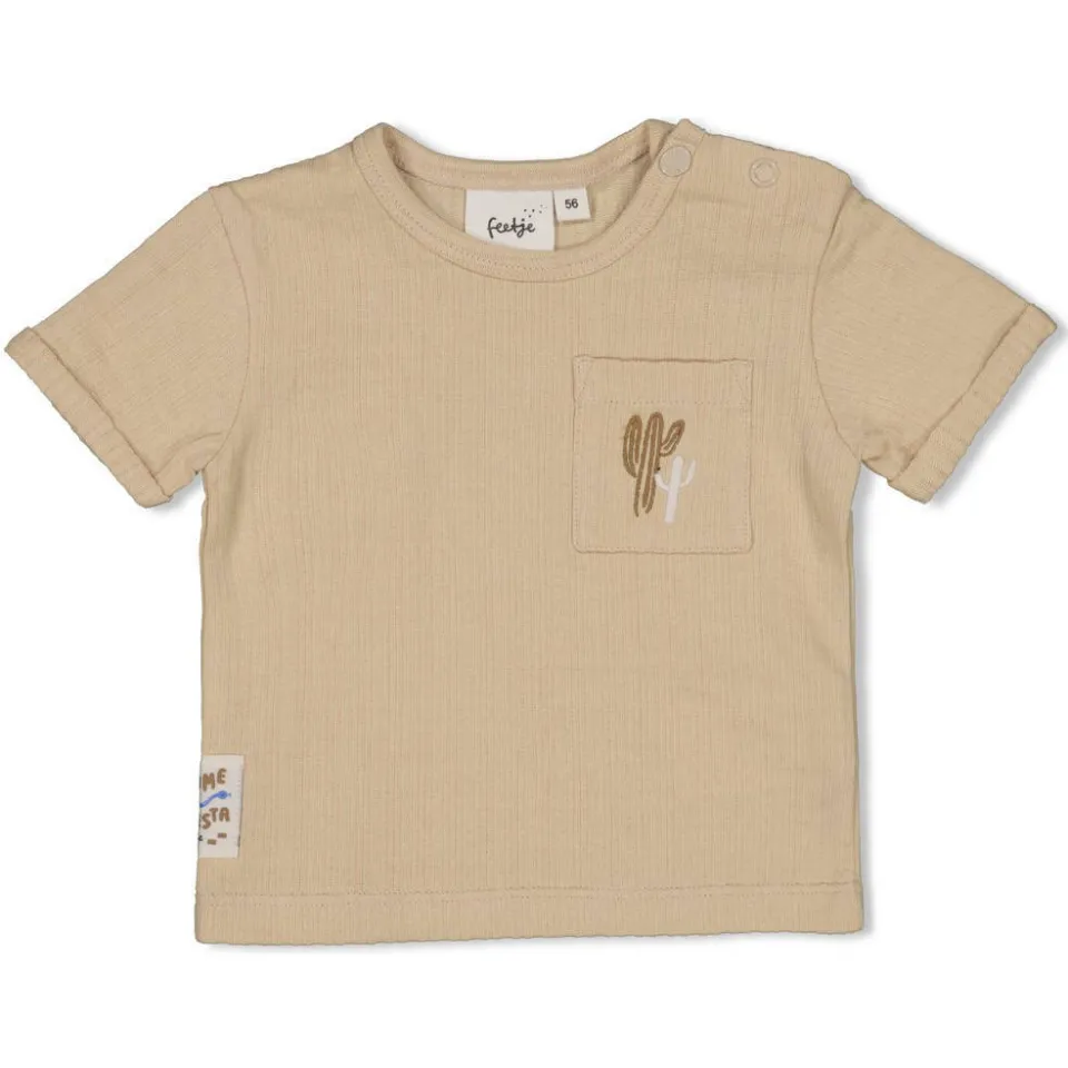 Feetje Sssiesta t-shirt zand