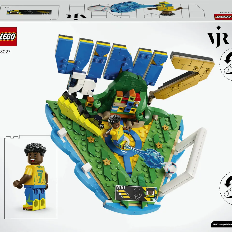 Lego Editions Sports Vini Jr. – Voetbalhoogtepunten Bouwpakket 43027, foto 7