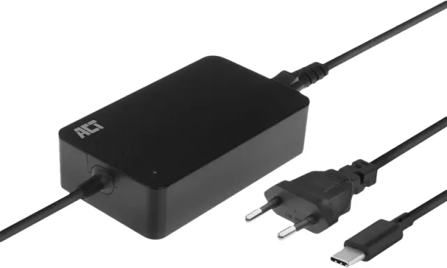 Act AC2005 USB-C laptoplader 65W zwart