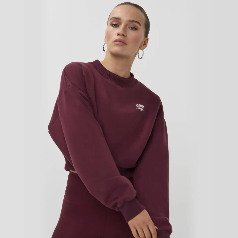 Studio AMAYA sweater - bordeaux, foto 2