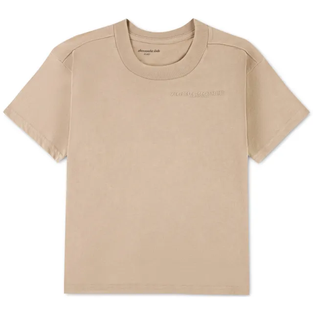 Abercrombie & Fitch jersey t-shirt taupe, foto 2