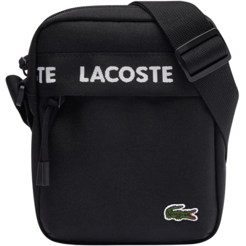 Lacoste Neocroc crossbodytas zwart, foto 2