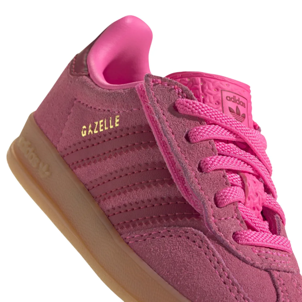Adidas Originals Gazelle leren sneakers - fuchsia/rood, foto 7