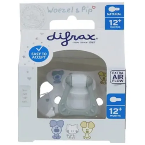 Difrax Natural fopspeen Woezel & Pip 12+ maanden, foto 3