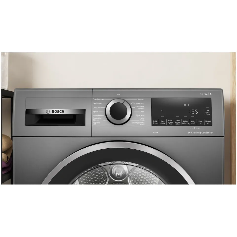 Bosch WQG235DINL warmtepompdroger grijs, foto 3