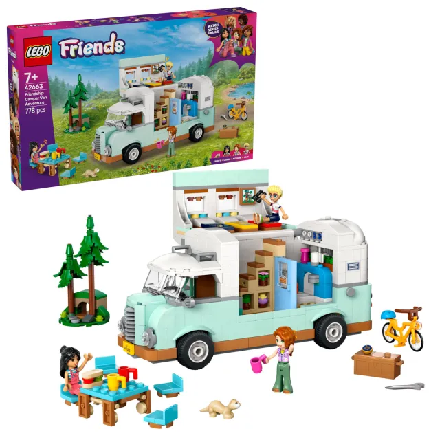 Lego Friends Camperavontuur met vrienden bouwset 42663