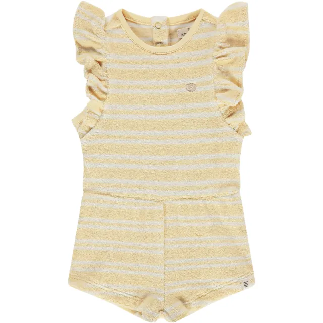 A Tiny Story playsuit geel Geel/wit
