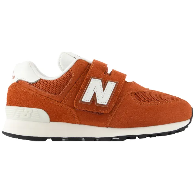 New Balance 574 mesh sneakers - cognac/ecru
