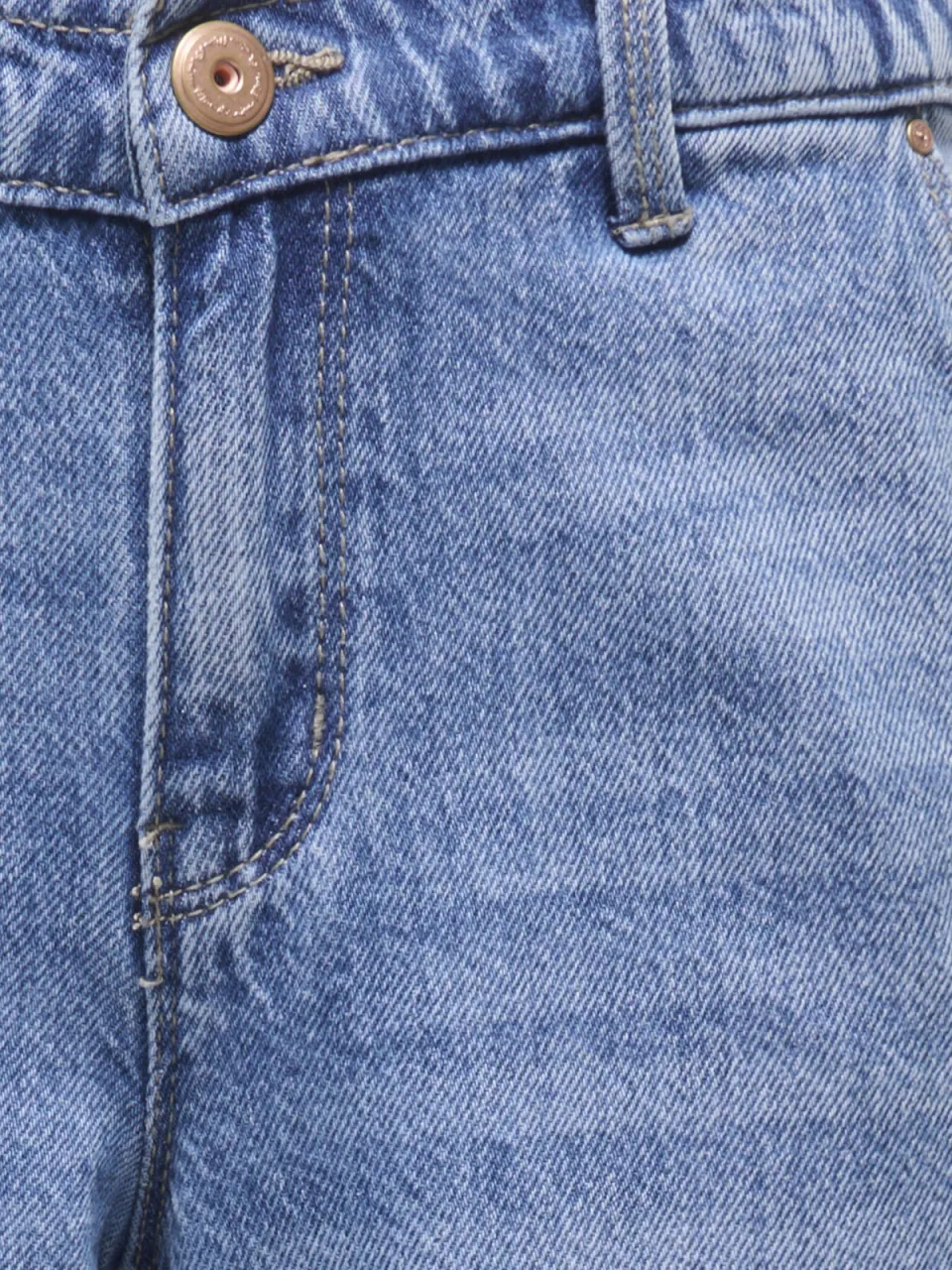 KIDS ONLY GIRL KOGCOMET wide leg jeans - lichtblauw Meisjes Denim Effen, foto 5