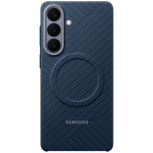 Samsung Carbon Magnet Telefoonhoesje Voor Samsung Galaxy S26+ Paars Dark Blue