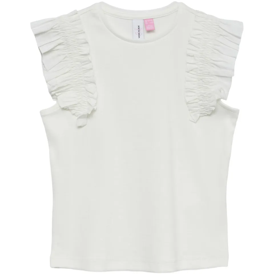 Vero Moda GIRL mouwloze top wit, foto 2