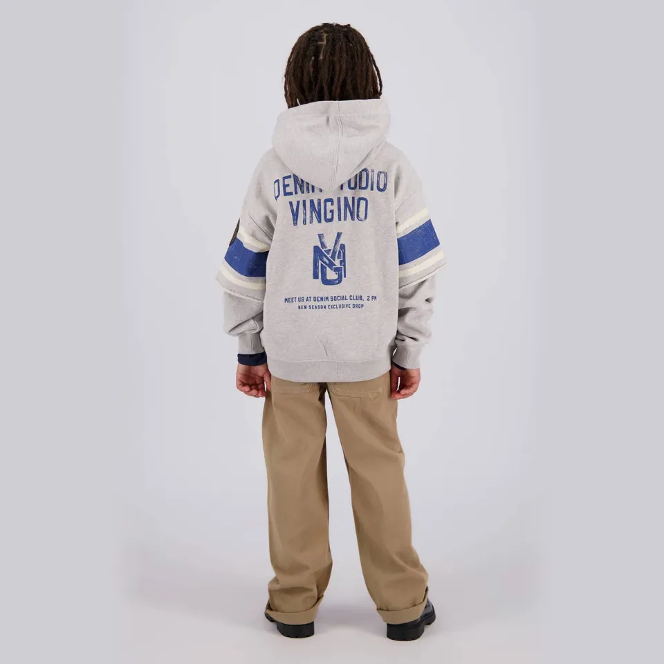 Vingino relaxed fit casual broek zand, foto 4