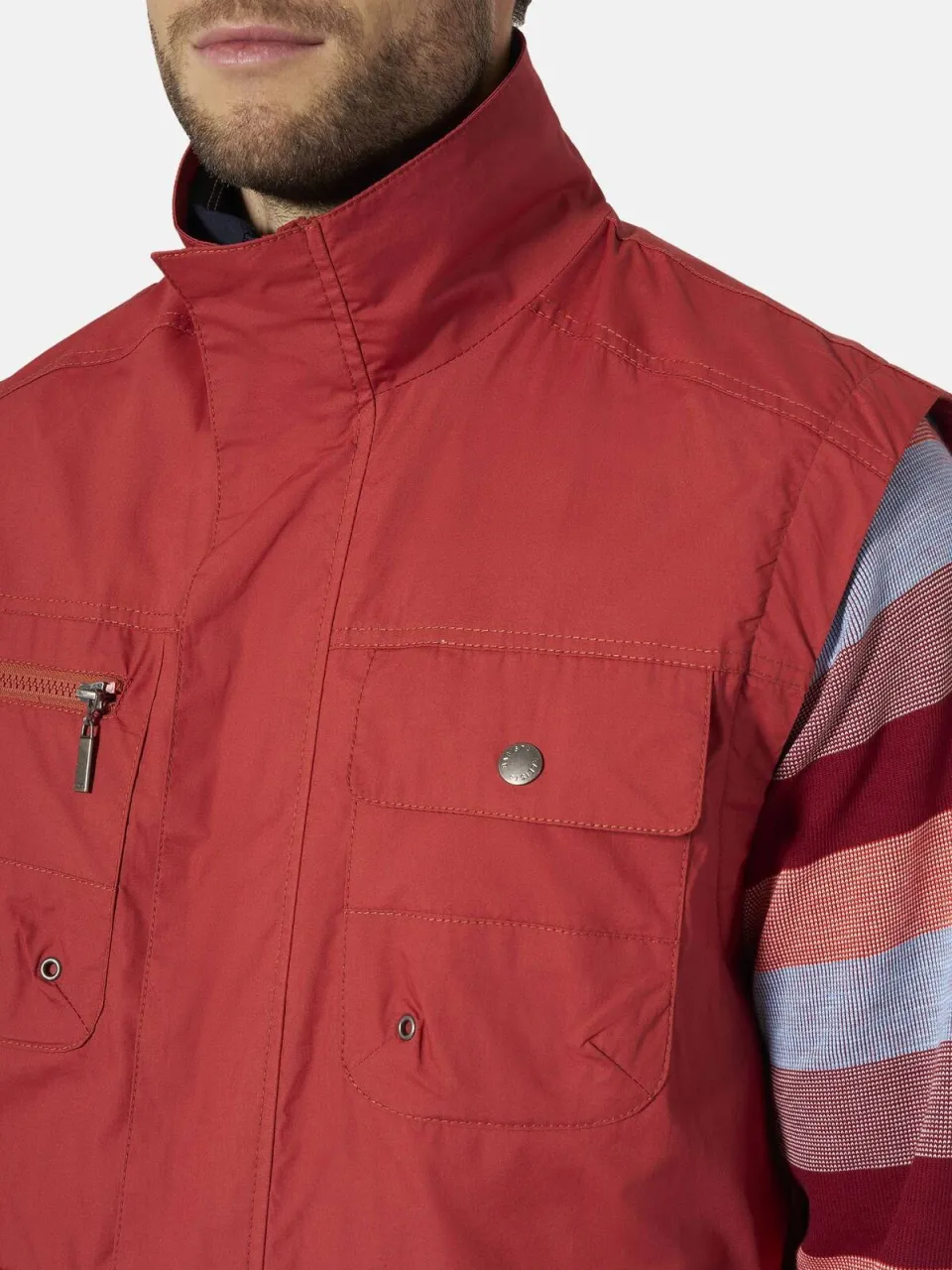 Babista outdoor vest rood, foto 4