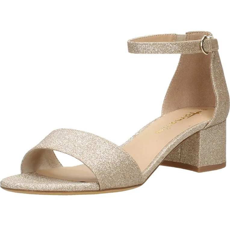 Tamaris sandalen goud, foto 3