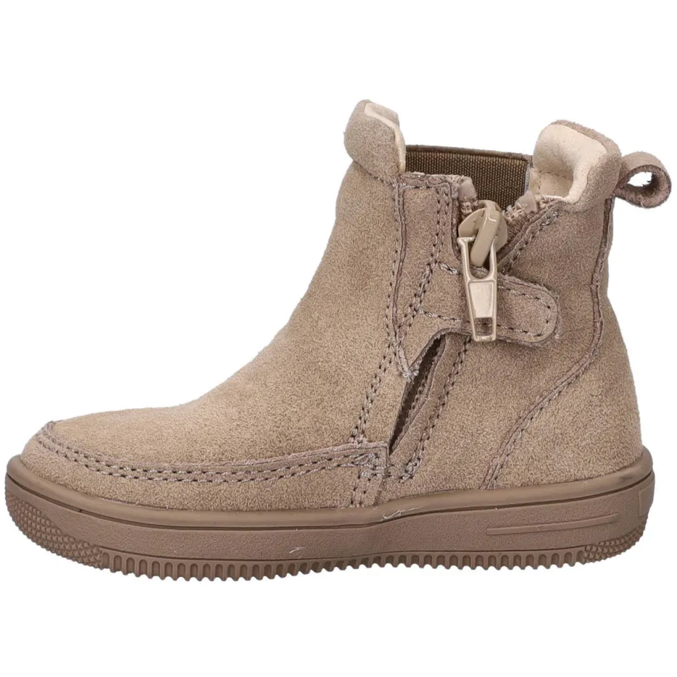 Nelson Kids suède enkelboots taupe, foto 6