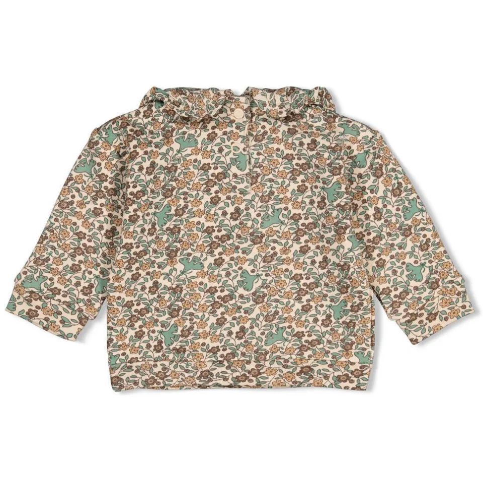 Feetje sweater Lucky Bloombird - beige/groen/bruin, foto 2