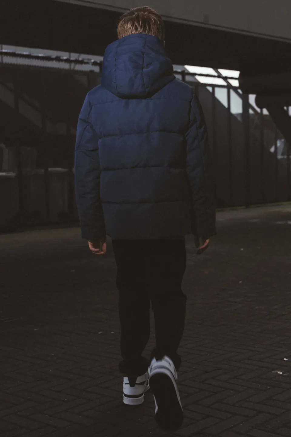 TYGO & vito NextGen gewatteerde winterjas donkerblauw, foto 6