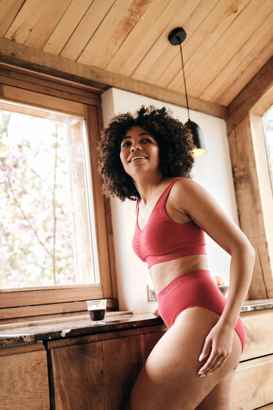 Bamboo Basics Belle slip rood, foto 4