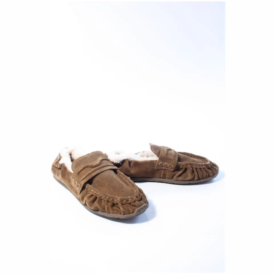 Nubikk Riley Mio Fur loafers bruin, foto 2