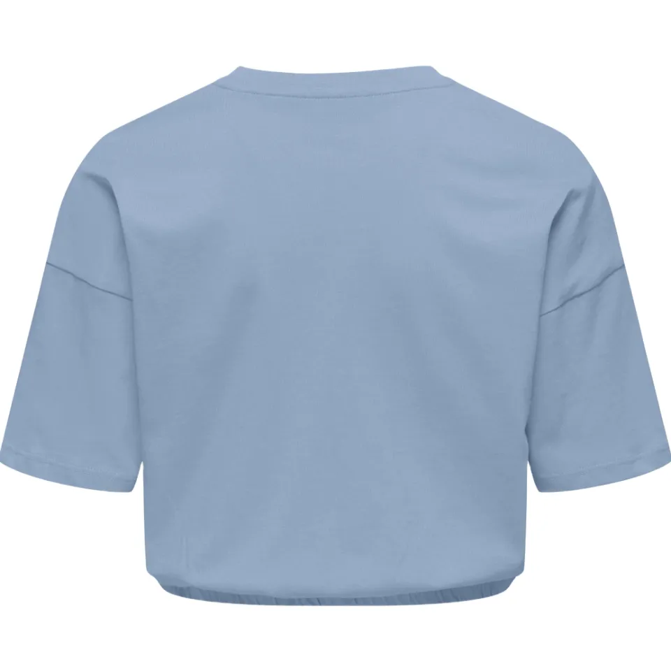 Kids Only Girl T-shirt lichtblauw, foto 3