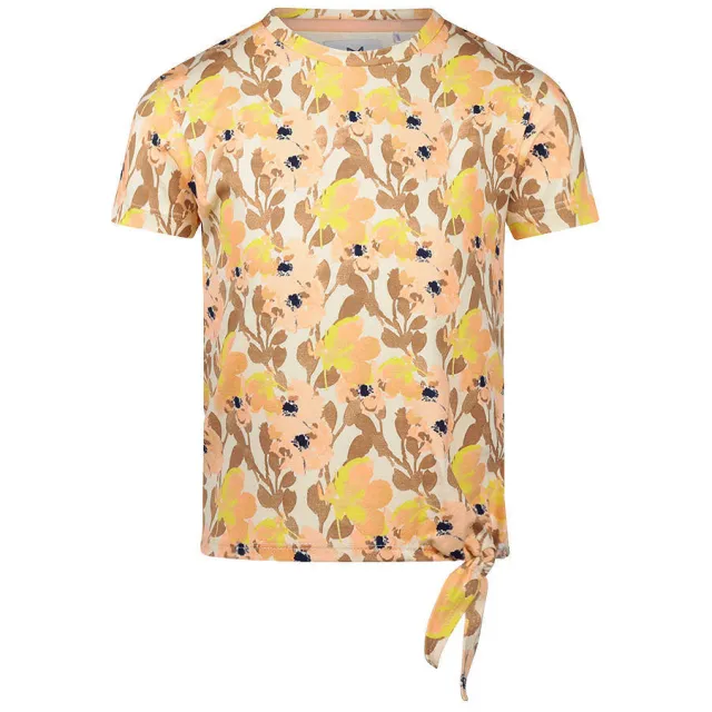 Koko Noko gebloemd T-shirt geel, foto 2