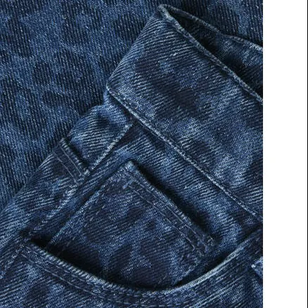 NAME IT MINI NMFBELLA barrel jeans met panterprint - middelblauw medium blue denim, foto 3
