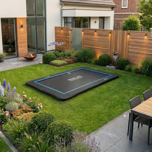 High Life trampoline 300x230 cm zwart