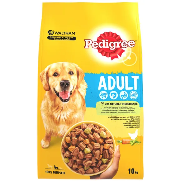 Pedigree Adult hondenbrokken gevogelte en groenten