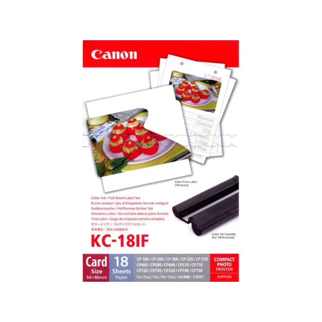 Canon KC-18IF Inktcartridge Foto kleuren kleur