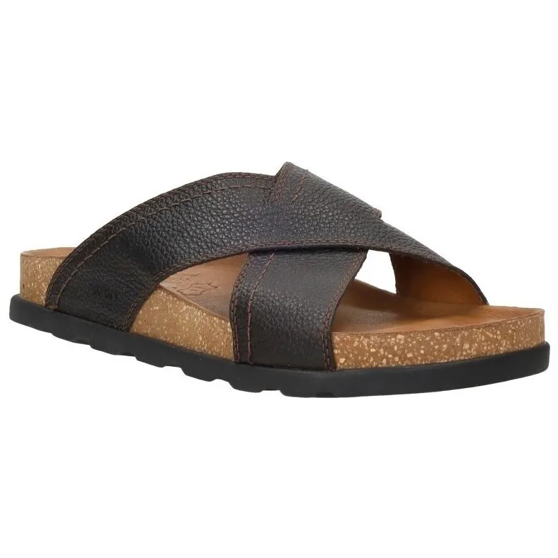 Rieker Open Teen sandalen donkerbruin, foto 2
